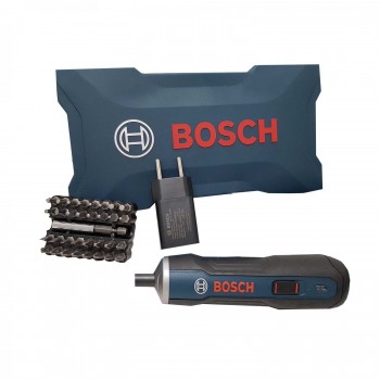Parafusadeira 1/4" a Bateria 3.6V 1.5Ah Bosch GO + 33 Bits