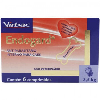 Endogard 2,5 Kg C/ 6 Comprimidos 